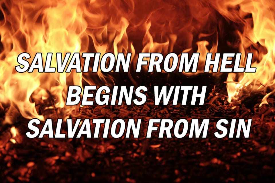 What is Salvation from Sin?